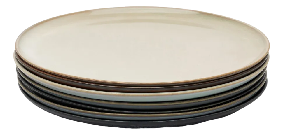 Dinerbord Serax Terres De Rêves Tableware By Anita Le Gr Misty Grey L 26 x 26 x 1,1 cm