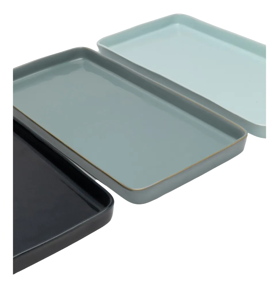 Serax Dinerbord Terres De Rêves Tableware By Anita Le Gr Light Blue L 37,3 x 18 cm New