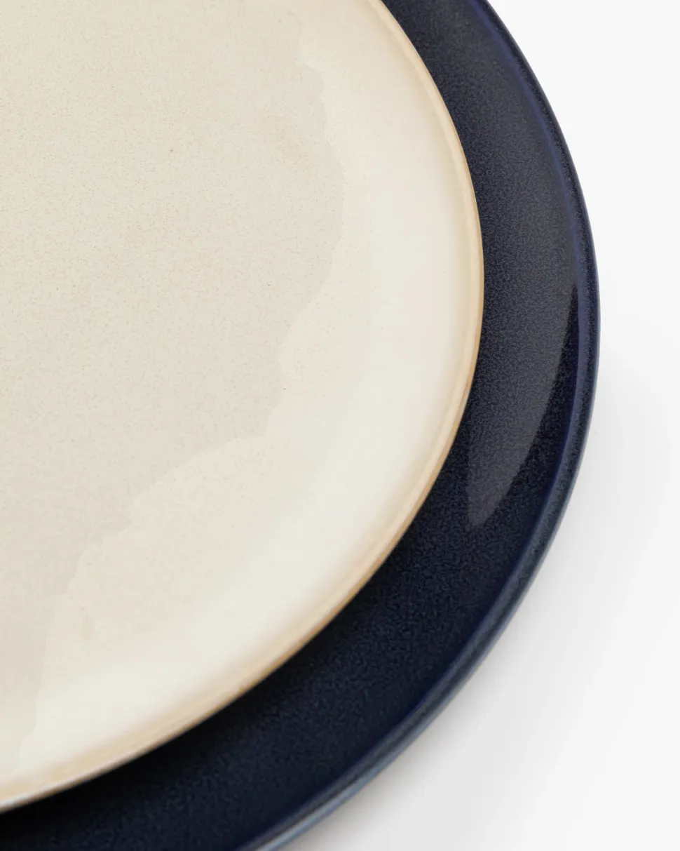 Dinerbord Serax Terres De Rêves Tableware By Anita Le Gr Dark Blue L 26 cm