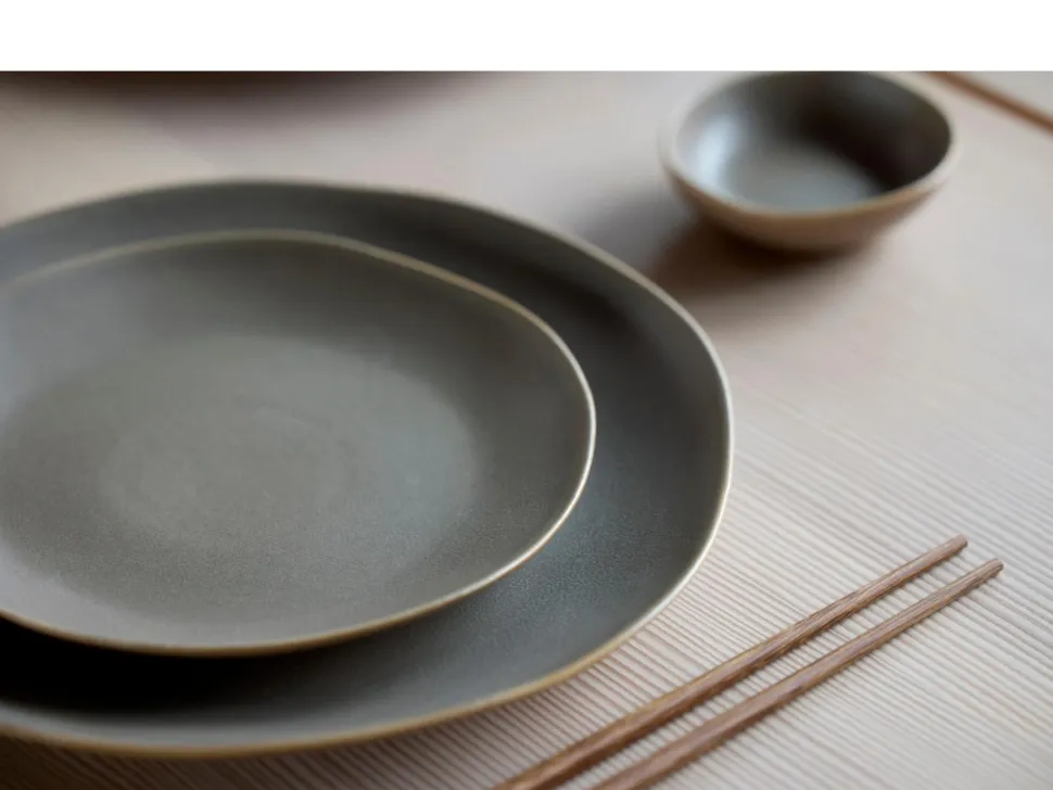 Dinerbord Villa Collection Shoku Warm Brown 27 cm