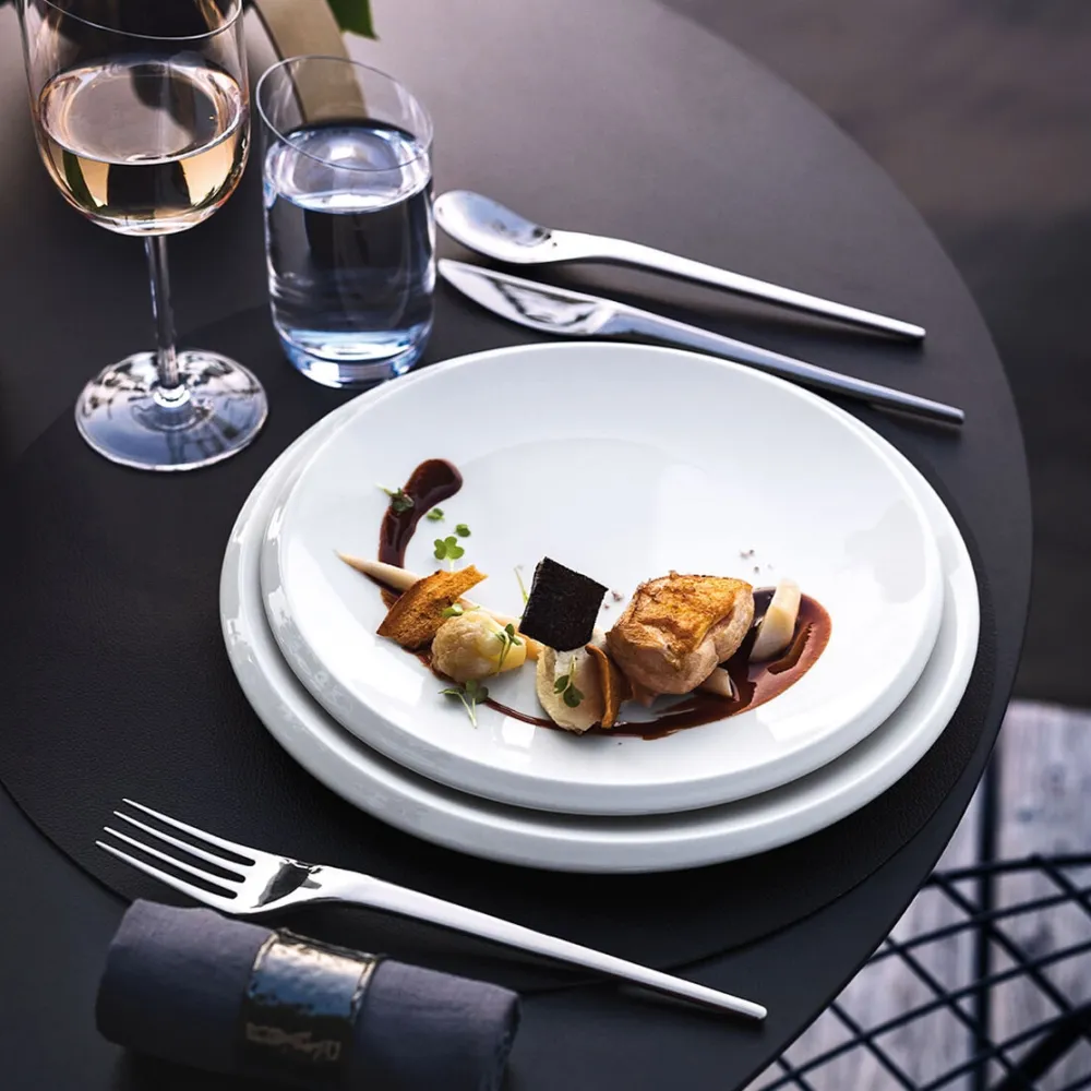 Villeroy & Boch Dinerbord NewMoon Wit (6-Delig) New