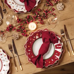 Dinerbord Villeroy & Boch Toy's Delight Rood (Set van 6)
