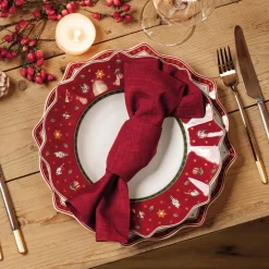 Dinerbord Villeroy & Boch Toy's Delight Rood (Set van 6)