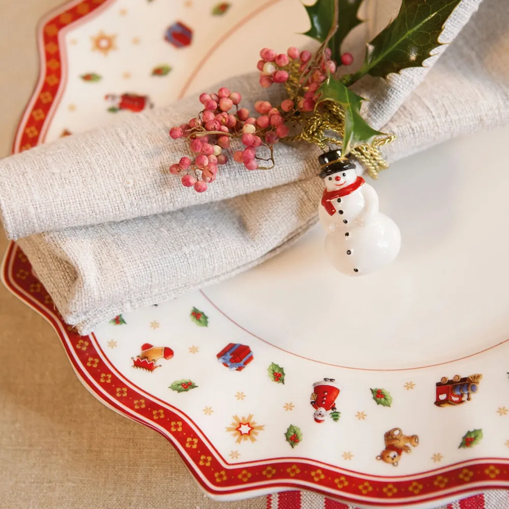 Villeroy & Boch Dinerbord Toy's Delight Wit (Set van 6) New