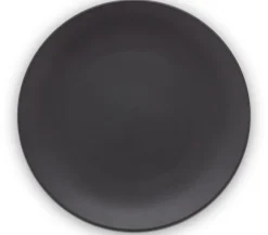 Dinerbord vtwonen Matt Black 25.5 cm (Set van 6)