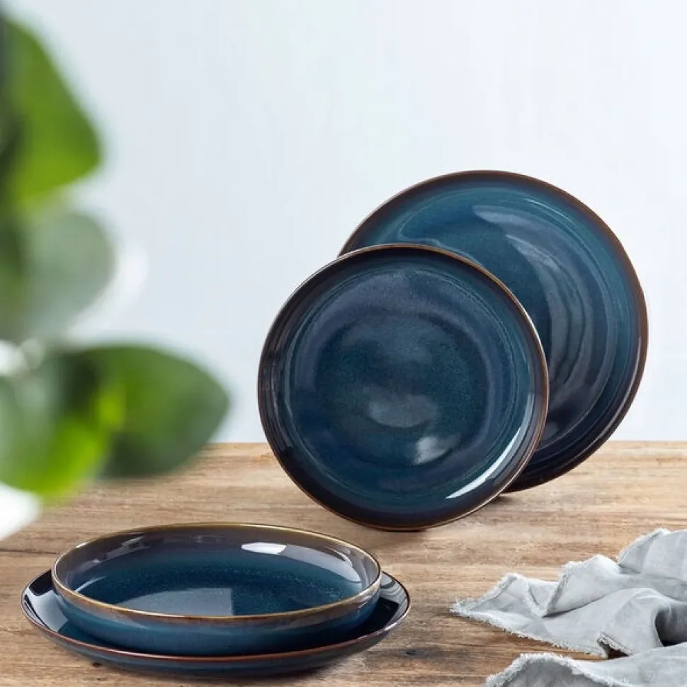 Dinerset Like by Villeroy & Boch Crafted Denim (Set van 4)