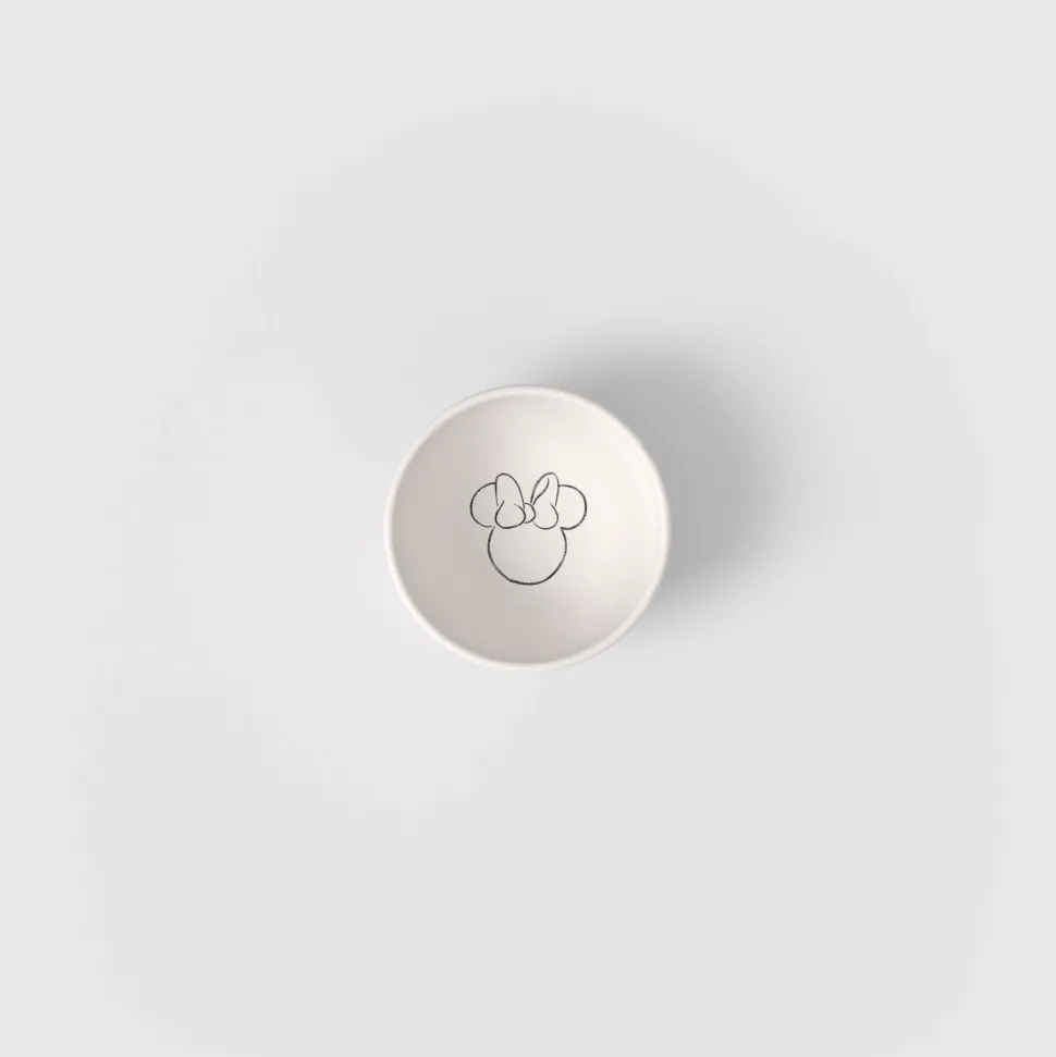 Dipschaaltje Villeroy & Boch Manufacture Rock Mickey Mouse Blanc 60ml (Set van 6)