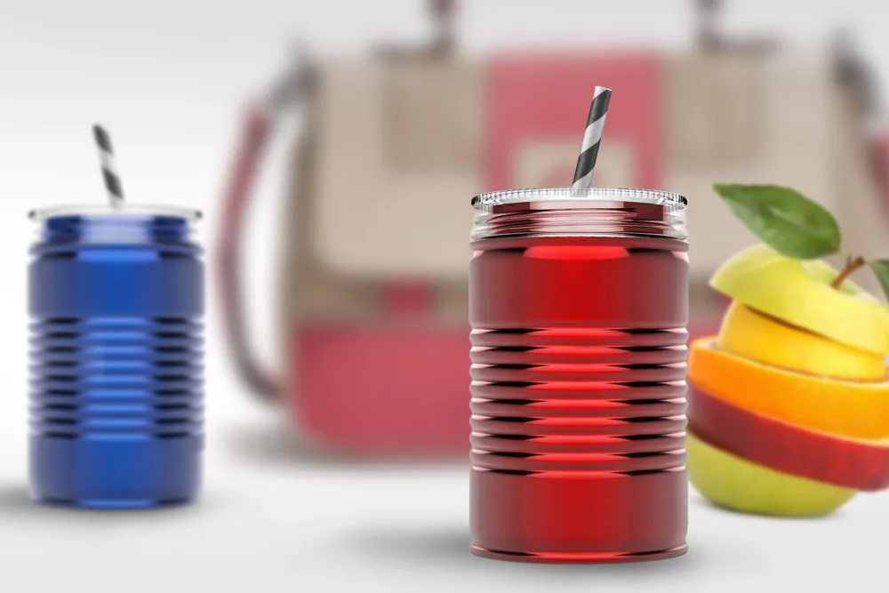 Asobu Drinkbeker Mason Jar I can Blauw 540 ml Online