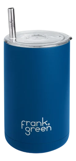Drinkbeker Frank Green Iced Coffee Cup Deep Ocean 425 ml
