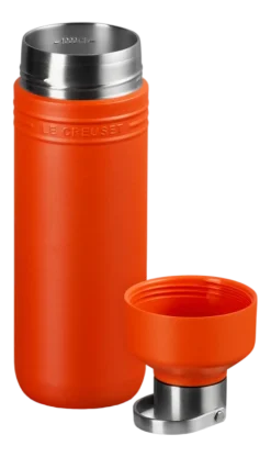 Le Creuset Drinkfles On The Go Oranjerood 1L Sale
