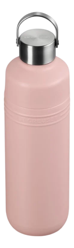 Le Creuset Drinkfles On The Go Shell Pink 1L Clearance