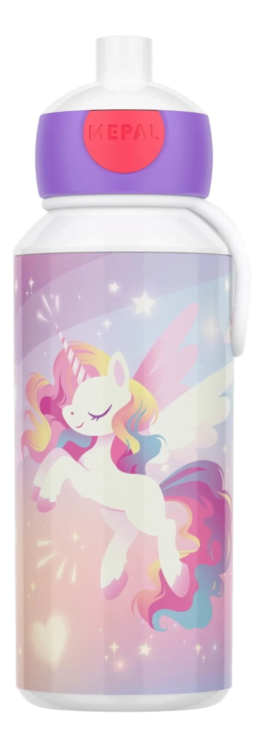 Mepal Drinkfles voor Kinderen Pop-Up Campus Unicorn Glow 400 ml New