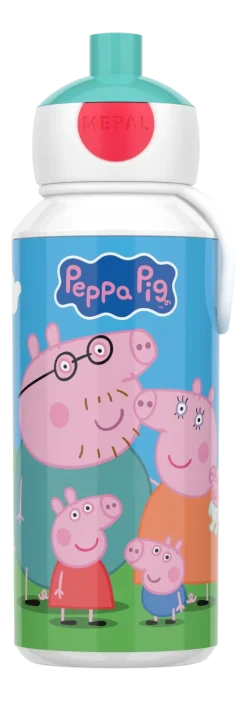 Drinkfles voor Kinderen Mepal Pop-Up Campus Peppa Pig 400 ml