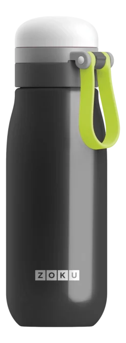 ZOKU Drinkfles Kids Ultralicht Black 500 ml