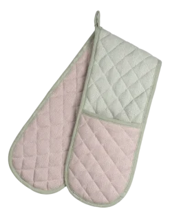 Dubbele Ovenwant Kela Tia Nougat/Smoke Green