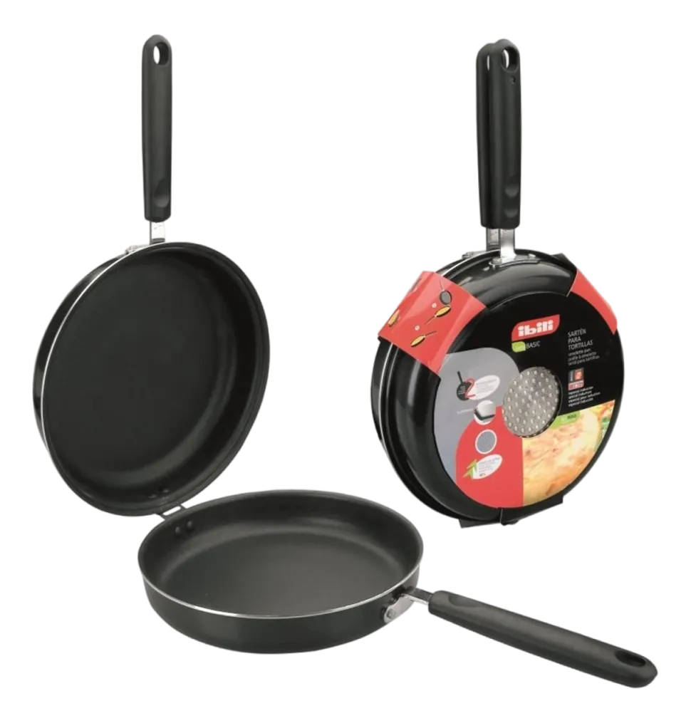 Dubbele Pan Ibili InduBasic 24 cm
