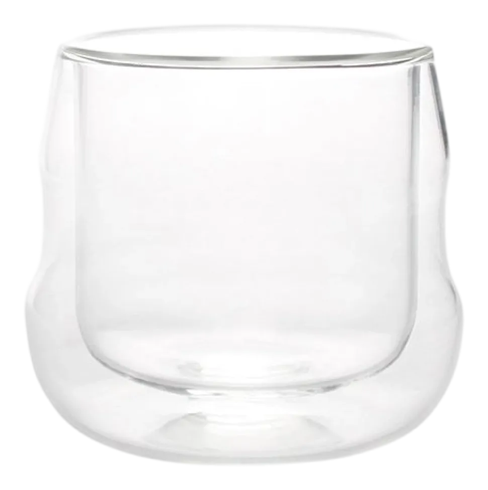 Dubbelwandig Glas Salt & Pepper Palm 200 ml (Set van 2)