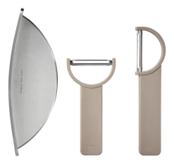 Dunschiller Set Zone Denmark Singles Soft Taupe (Set van 3)