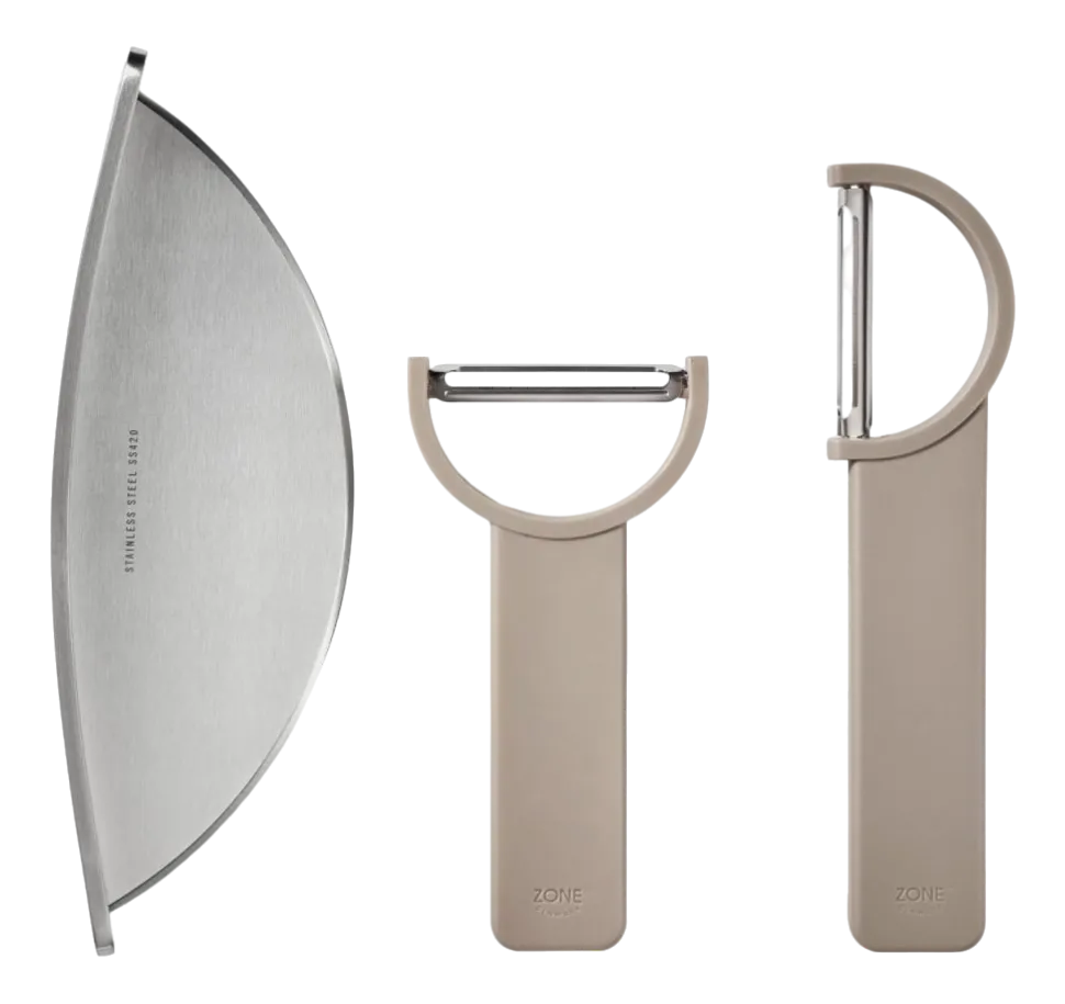 Dunschiller Set Zone Denmark Singles Soft Taupe (Set van 3)