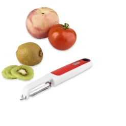 Dunschiller Zyliss Soft Skin Peeler White/Red/Grey