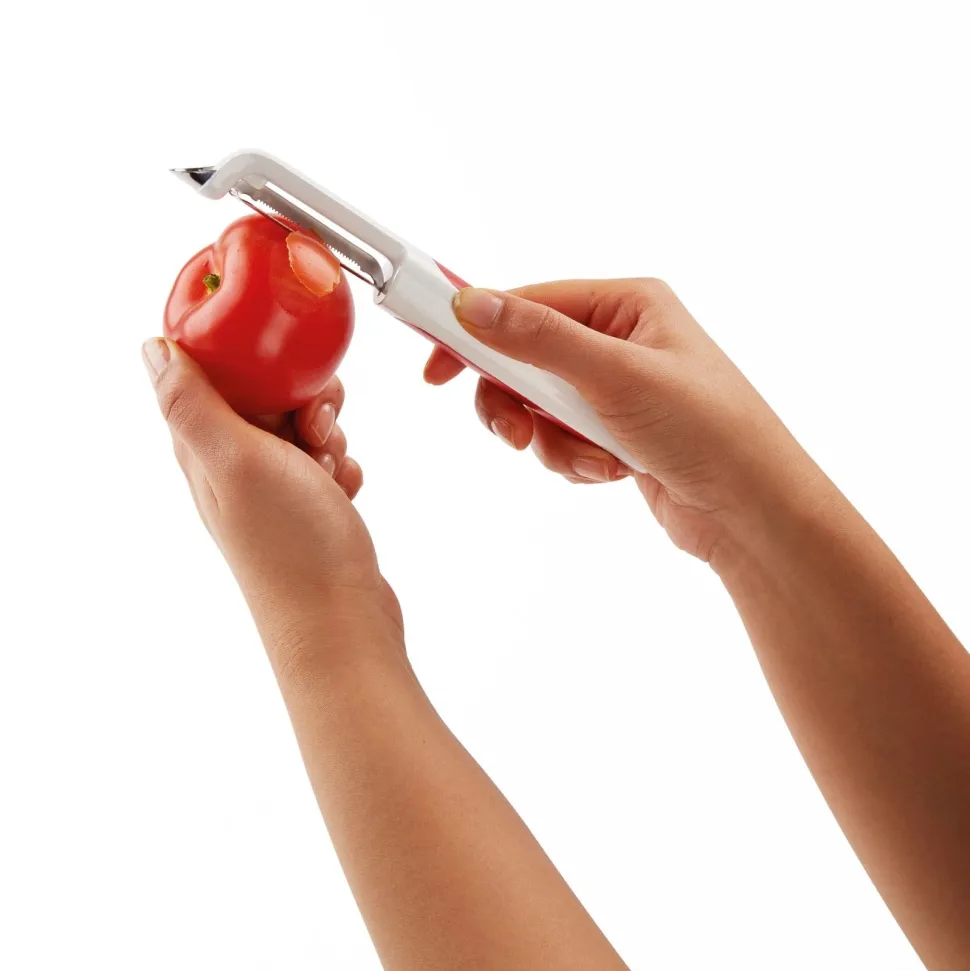 Dunschiller Zyliss Soft Skin Peeler White/Red/Grey