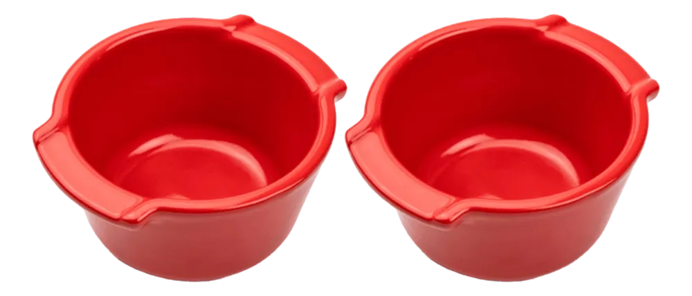 Peugeot Duo Ovenschaaltjes Appolia Rood 11 x 11 cm Outlet