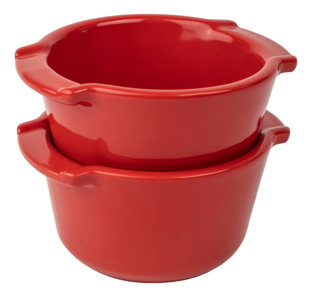 Peugeot Duo Ovenschaaltjes Appolia Rood 11 x 11 cm Outlet