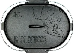 Valhal Outdoor Dutch Oven Met Grill Deksel Ovaal 9 L Discount