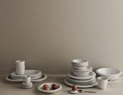 Bolia Eierdop Edge Egg Cup - 4 pcs. Ecru (Set van 4) Outlet