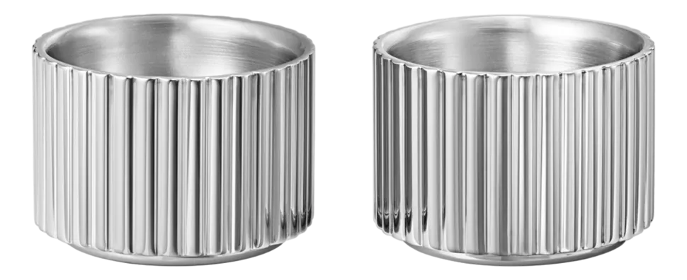 Eierdop Georg Jensen Bernadotte (Set van 2)