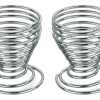 Kela Eierdop Globul Zilver 5 cm (Set van 4) Outlet