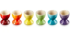 Eierdop Le Creuset Regenboog (6-Delig)
