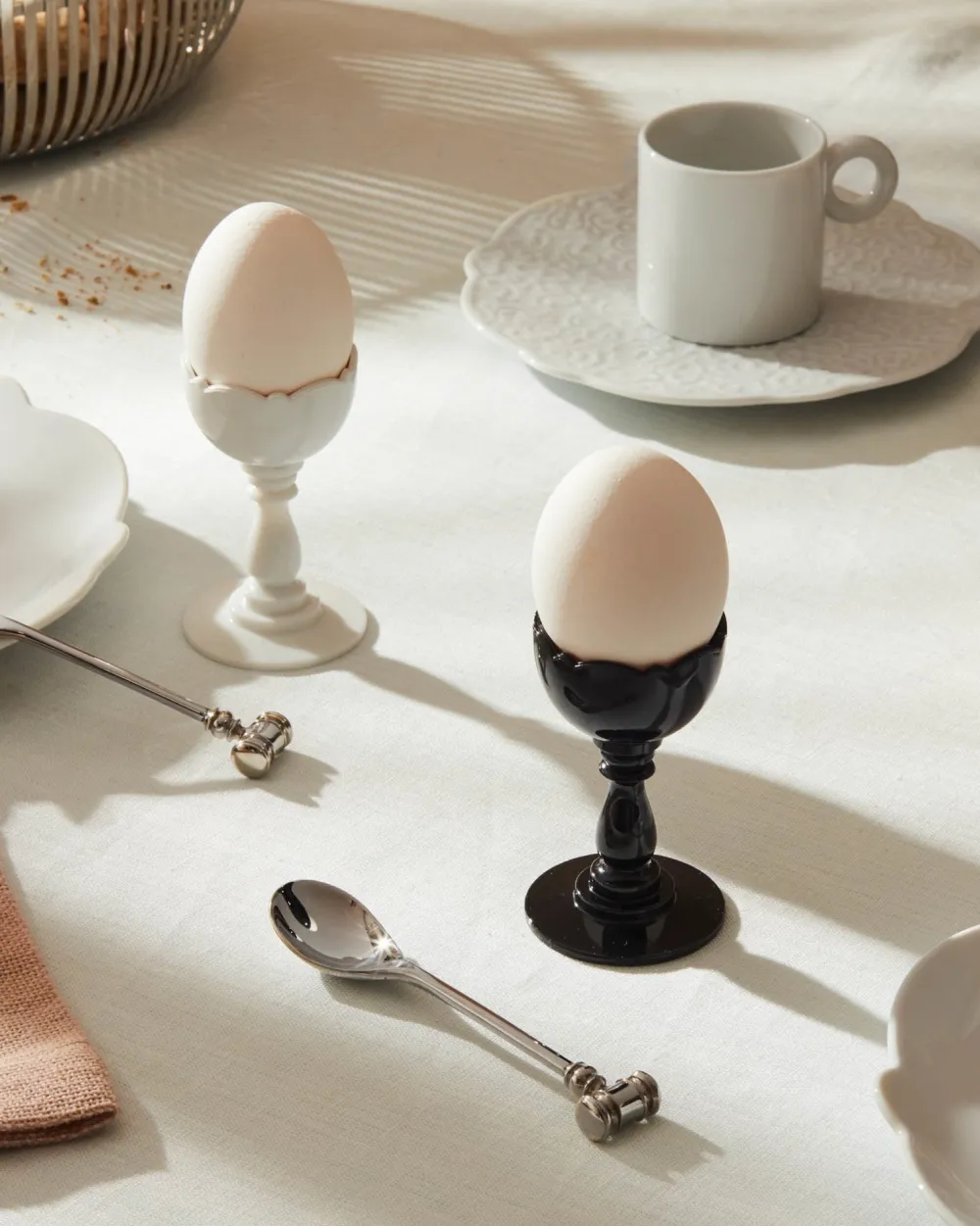 Alessi Eierdop Met Lepel Dressed White Discount