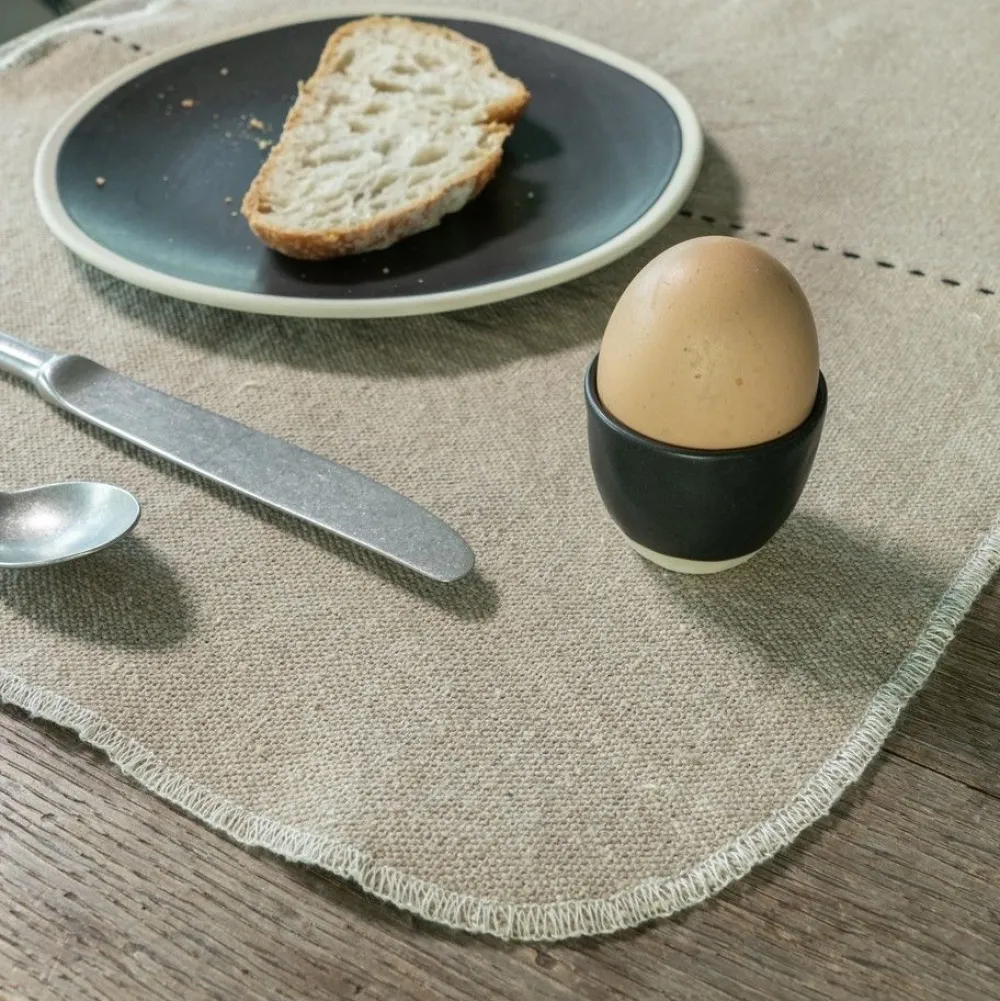The Table Eierdop Atelier Black Pepper (Set van 2) Online