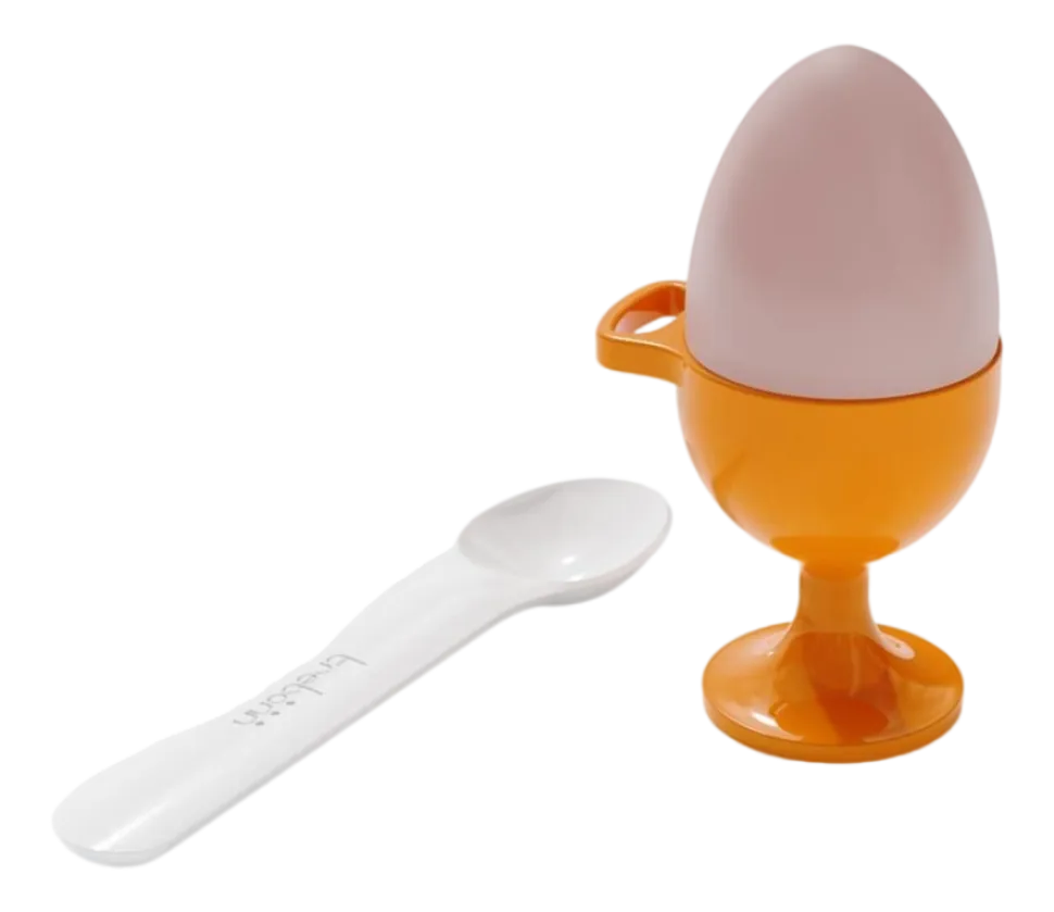 Eierdop Trebonn Met Lepel Blauw