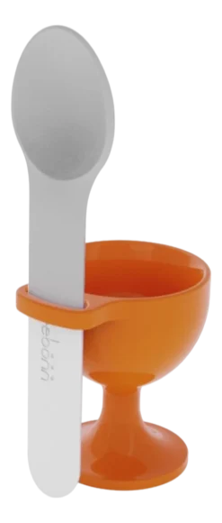Trebonn Eierdop Met Lepel Oranje Discount