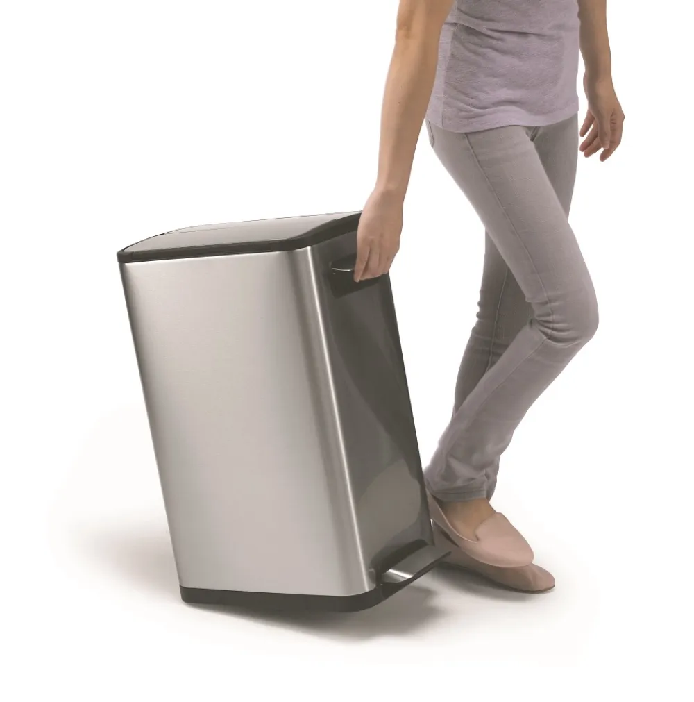 EKO Pedaalemmer Ecofly Step Bin 20L Mat RVS