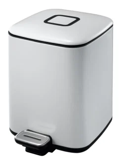 EKO pedaalemmer Regent Step Bin 6L Wit