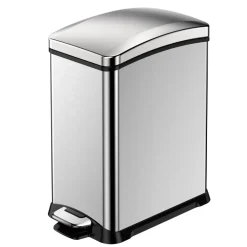 EKO pedaalemmer Rejoice Step Bin 15L Mat RVS