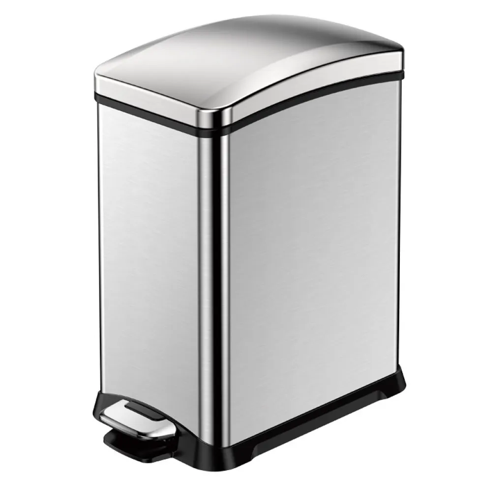 EKO pedaalemmer Rejoice Step Bin 15L Mat RVS