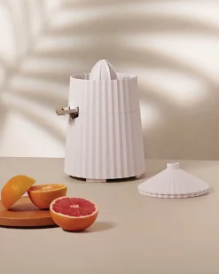 Elektrische Citruspers Alessi Plisse Green