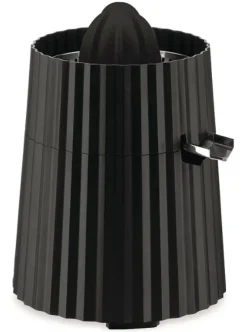 Alessi Elektrische Citruspers Plisse Black New