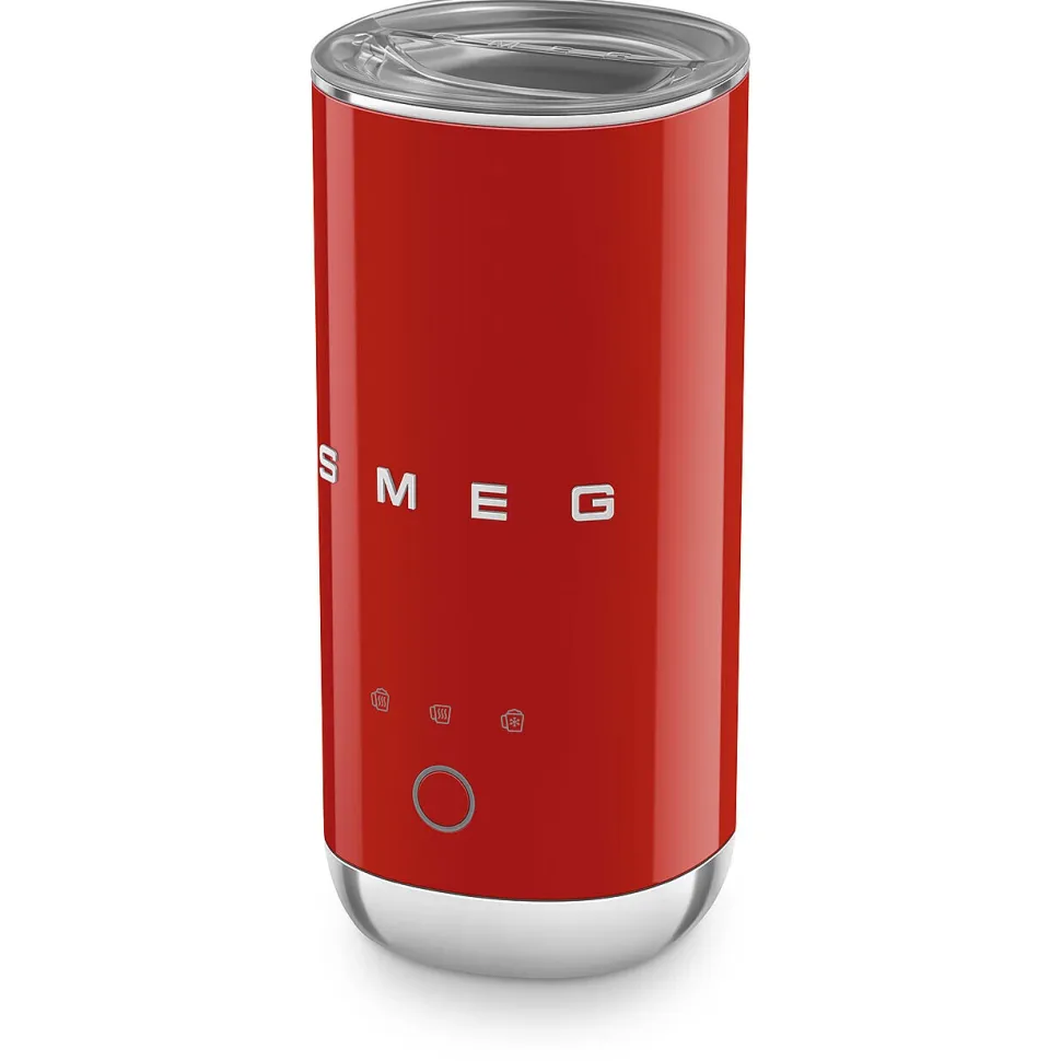 Elektrische Melkopschuimer Smeg MFF02RDEU 50's Style Rood