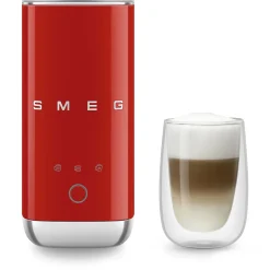 Elektrische Melkopschuimer Smeg MFF02RDEU 50's Style Rood
