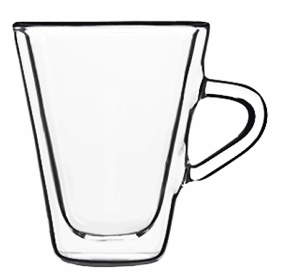 Espressoglas Luigi Bormioli Thermic Glass Espressino 105 ml (2-Delig)