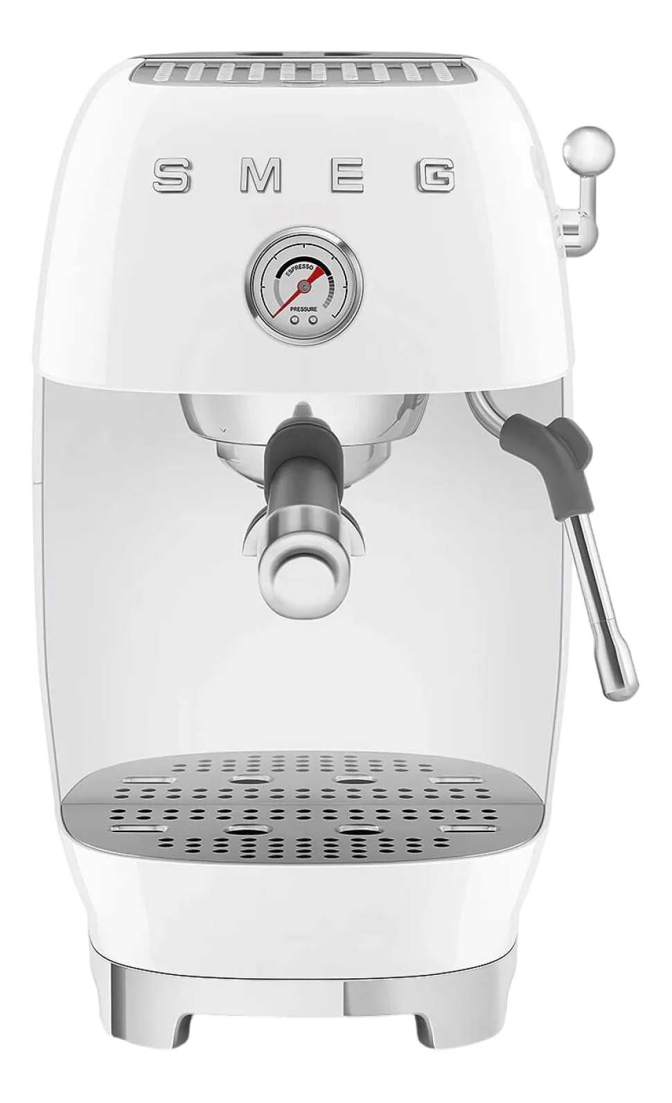 Espresso koffiemachine Smeg ECF03WHEU 50's Style Wit
