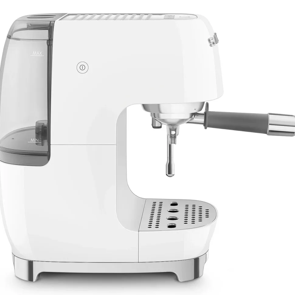 Espresso koffiemachine Smeg ECF03WHEU 50's Style Wit