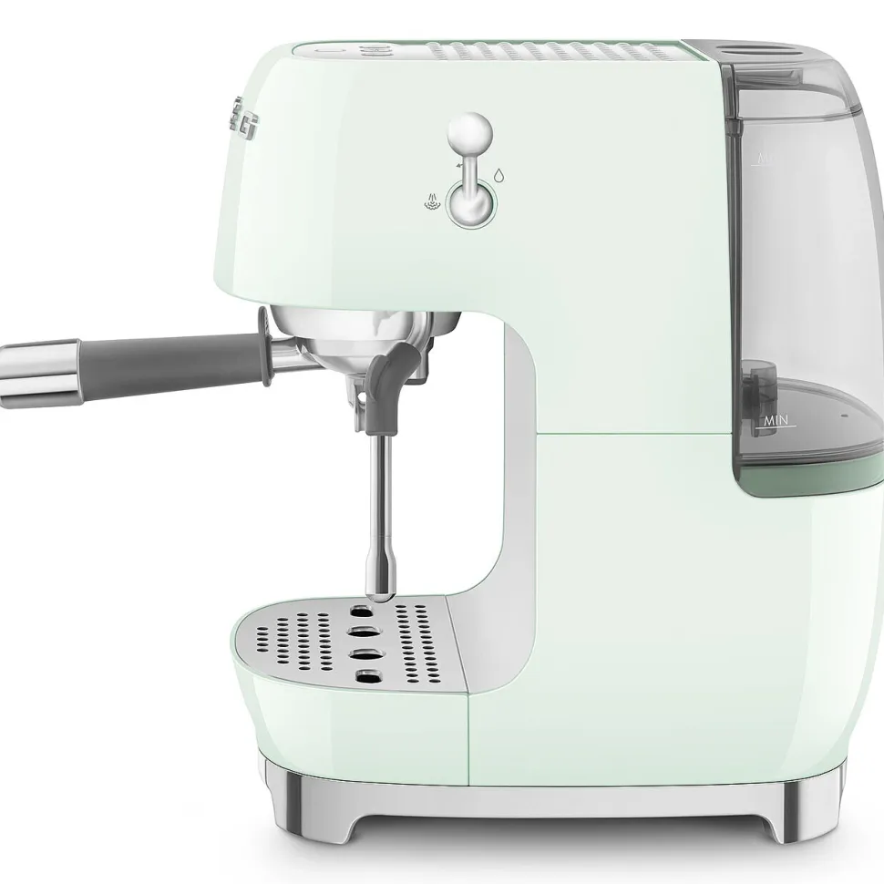 Espresso koffiemachine Smeg ECF03PGEU 50's Style Watergroen