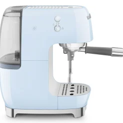 Smeg Espresso koffiemachine ECF03PBEU 50's Style Pastelblauw Clearance