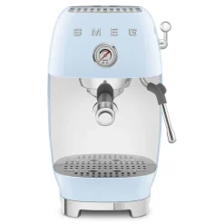 Smeg Espresso koffiemachine ECF03PBEU 50's Style Pastelblauw Clearance